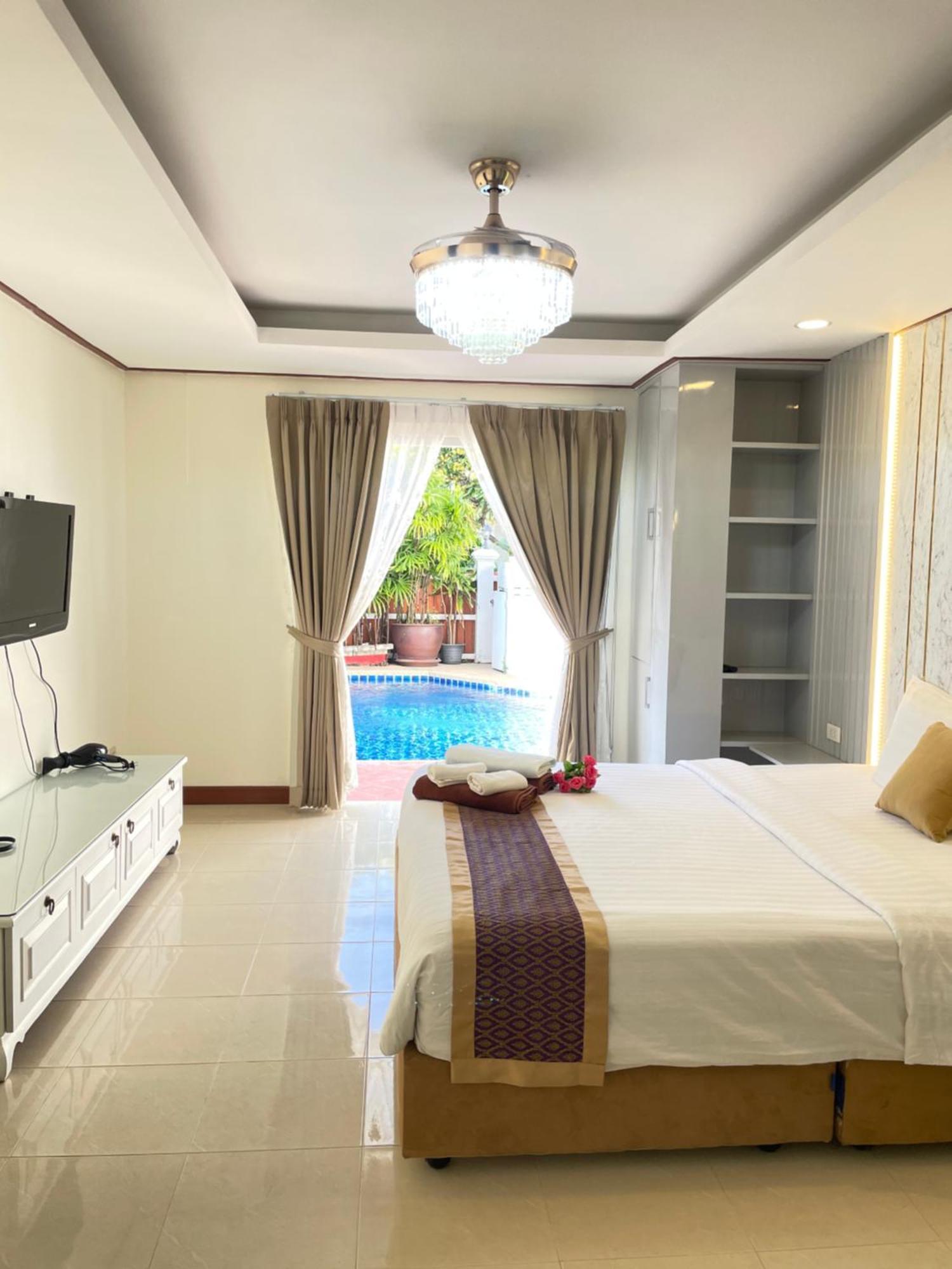 Pattaya Pool Villa39A 300 Mater To Beach Gate Exit 외부 사진
